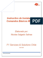 Instructivo de Instalación y Comandos Básicos Moshell Portable