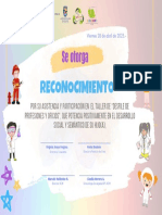 Reconocimiento taller desfile profesiones