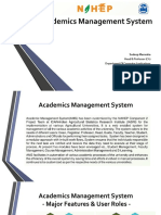 Academics Management System Features