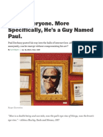 Dril Is Everyone. More Specifically, He's A Guy Named Paul. - The Ringer