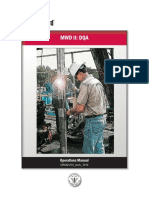 MWD Ii: Dqa: Operations Manual
