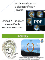 Clasificación de Ecosistemas: Regiones Biogeográficas y Biomas