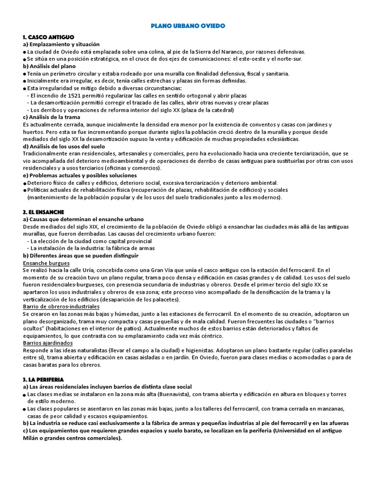 Plano urbano oviedo pdf