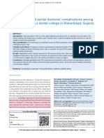 JIPS Evaluation of Fixed Partial Dentures' Complications Among