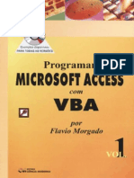 Resumo Programando Microsoft Access Com Vba V 01 Flavio Morgado