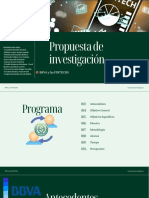 Presentación Propuesta de Investigación Secundaria - Equipo Morado