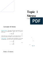 Topic 1 Stress: October 20, 2022