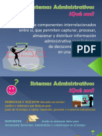 Unidad I Sistemas Administrativos