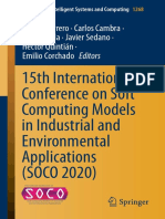 15th International Conference On Soft Computing Models in Industrial and Environmental Applications (SOCO 2020)
