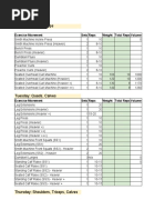 Dexter Jackson Workout Routine Spreadsheet