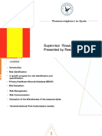 Pharmacovigilance in Spain