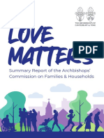 "Love Matters": Archbishops' Commission On Families & Households Publishes Its Final Report