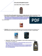 Guía de suplementación y alimentación para mejorar síntomas