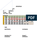 Jadwal Mengajar