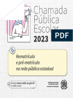 Manual Chamada Pública 2023