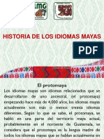 Historia de Los Idiomas Mayas - CLK ALMG