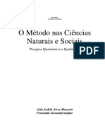 Alda Judith Alves-Mazzotti, Fernando Gewandsznajder - O Metodo nas Ciencias Naturais e Sociais_ Cap. 1 e 2