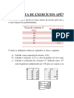 Statistical analysis of X and Y variables