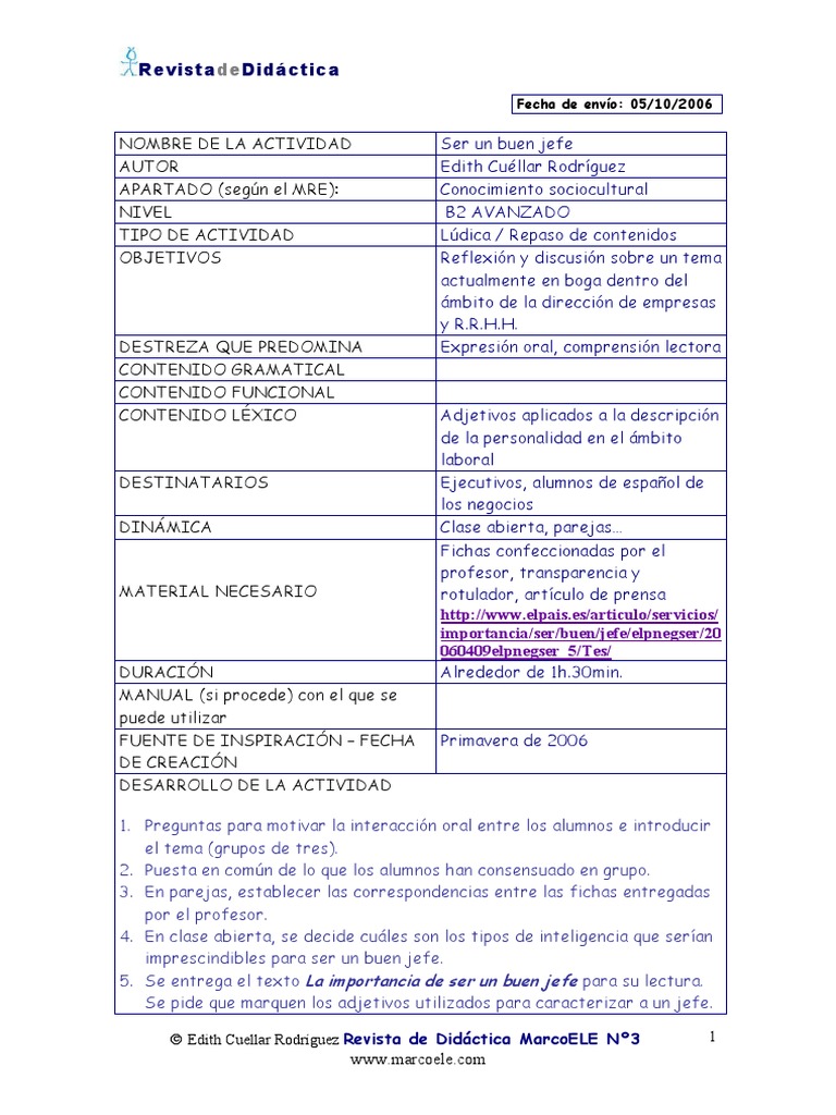 Ser Un Buen Jefe | PDF | Inteligencia | Inteligencia emocional