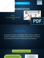 SEMANA 4 Homeostasis