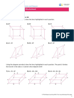 3D Trigonometry - Worksheet: Skill Group A - Visualising Lines in 3D