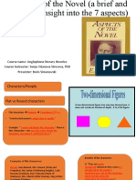 Aspects of The Novel Presentation