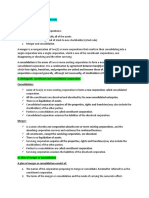 Mergers and Consolidations Explained