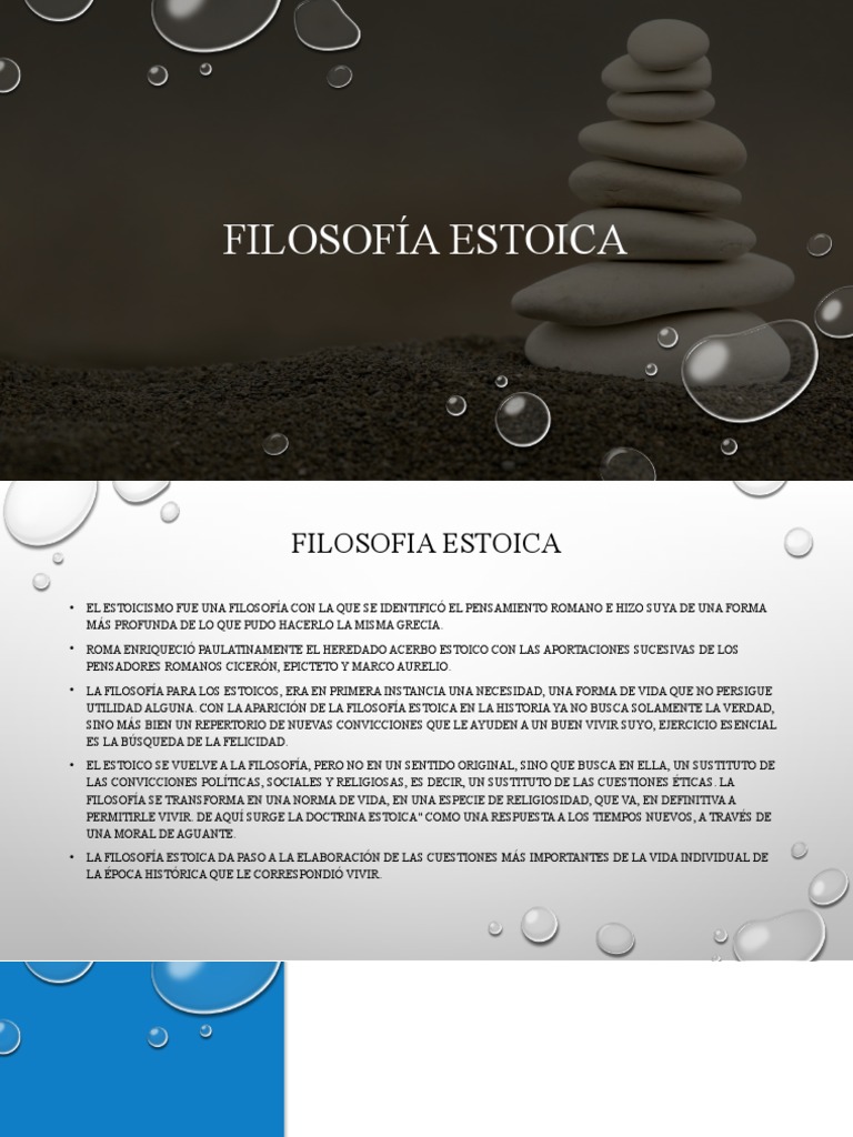 Filosof a estoica pdf estoicismo