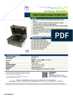 Technical Datasheet: Soldier Portable Charger Lite (SPC Lite)