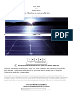 Après Fukushima - Le Solaire Prend La Relève - Science & Vie