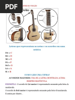 Como Ler Cifras - (Guia Completo) | PDF | Acorde (música) | Elementos ...