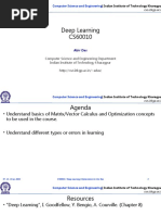 Deep Learning CS60010: Computer Science and Engineering