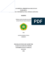 Analisis Algoritma Apriori Pada Kelulusan Mahasiswa (Studi Kasus: Universitas Nusa Cendana Kupang)