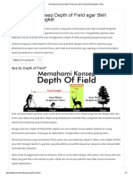 Memahami Konsep Depth of Field Agar Skill Fotografi Meningkat - PIXEL
