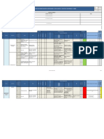 Matriz de Identificación de Peligros, Evaluación Y Control de Riesgos - Iperc