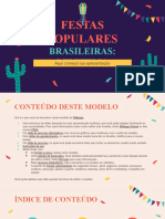 Popular Brazilian Festivals Minitheme by Slidesgo