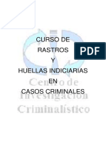 Procedimiento para El Levantamiento de Huellas de Calzado