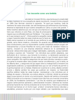 Caso 1. Tan Inocente Como Una Bebida: Gestión Del Cambio e Innovación