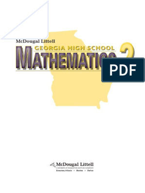 888 Mcdougal Littell | PDF | Trigonometric Functions | Quadratic