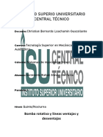 Bomba Rotativa y Líneas Ventajas y Desventajas