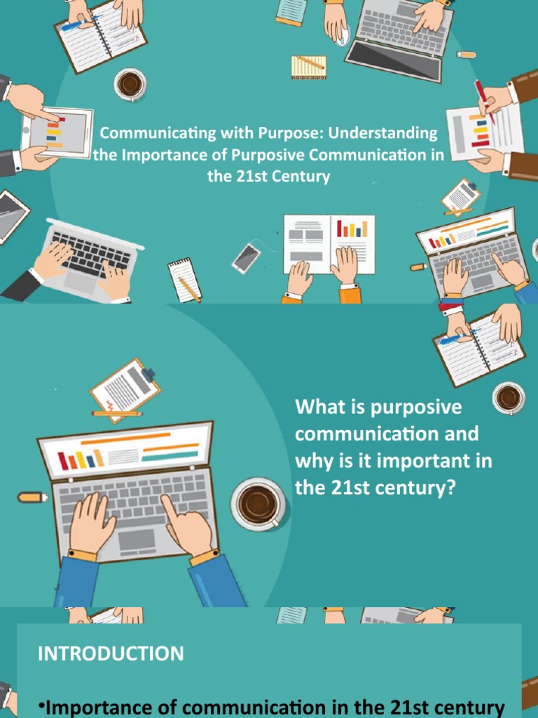 Communicating With A Purpose | PDF | Communication | Idea