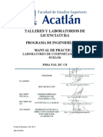 Talleres Y Laboratorios de Licenciatura: Programa de Ingeniería Civil Manual de Prácticas