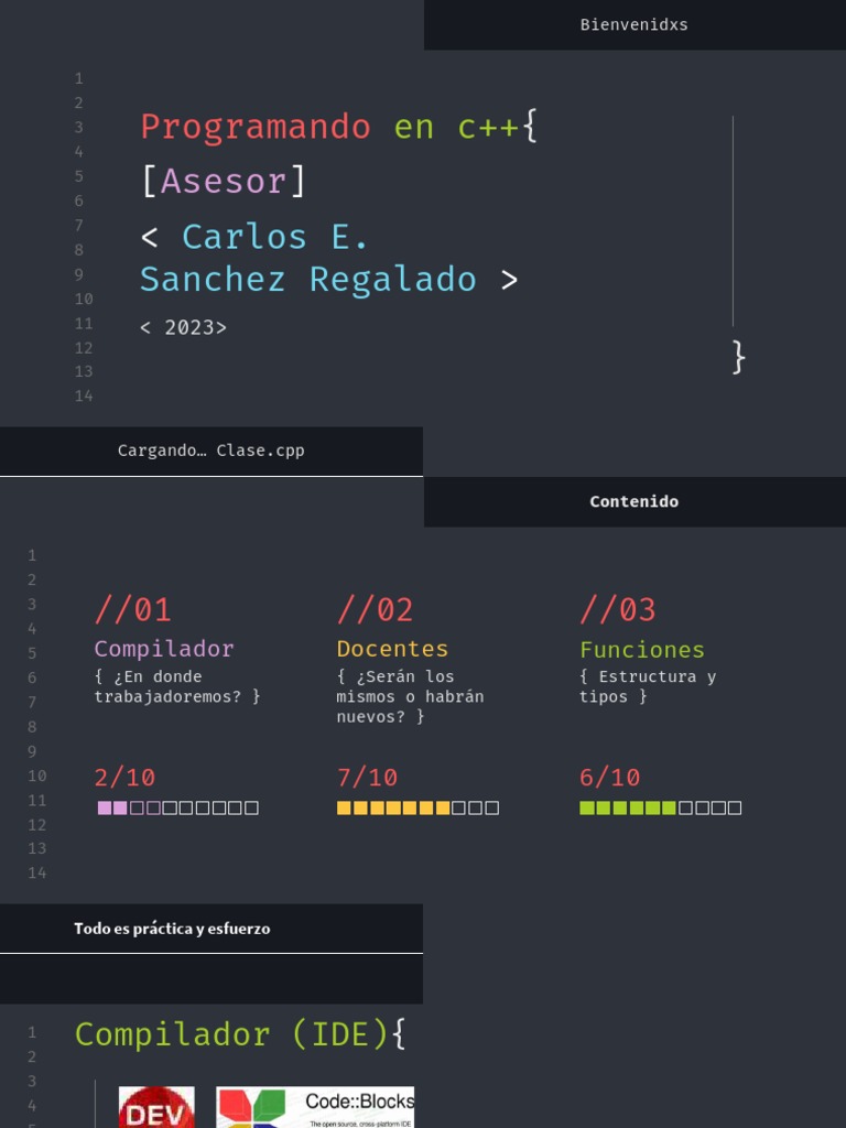 Funciones en C++: Estructura y Tipos | PDF | C ++ | Ingeniería Informática