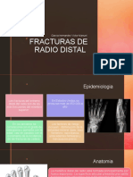 Fracturas de Radio Distal