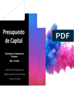 Presupuesto de Capital