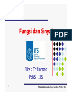 Fungsi Dan Sinyal: Slide: Tri Harsono Pens - Its