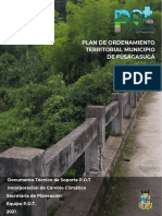 07 - Documento Técnico de Soporte P.O.T - DTS_Incorporación del Cambio Climático