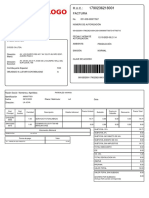 Factura CYEDE servicio fotografía 10.71