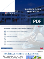 SESION I - Politica de La Poblacion y Salud de La Mujer y Materno Infantil Morbimortalidad Infantil