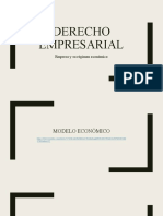 Derecho Empresarial: Empresa y Su Régimen Económico